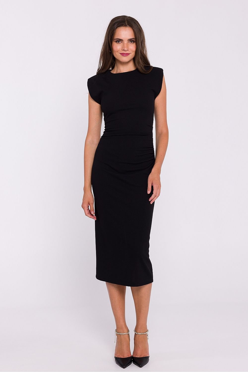 Elegant Chic Effortless Luxe Day Dress