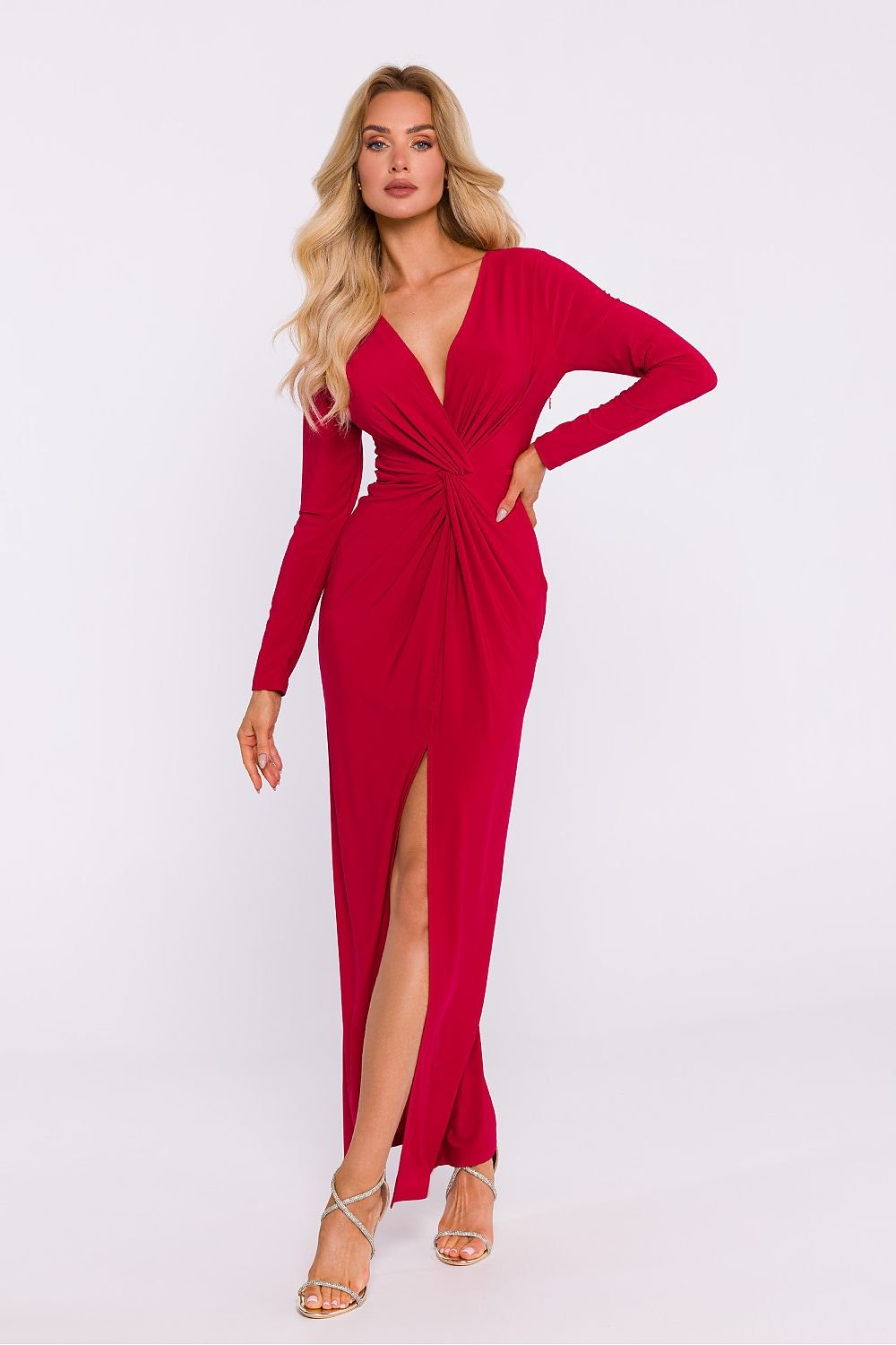 Sleek Slimming Luxurious Long Dress