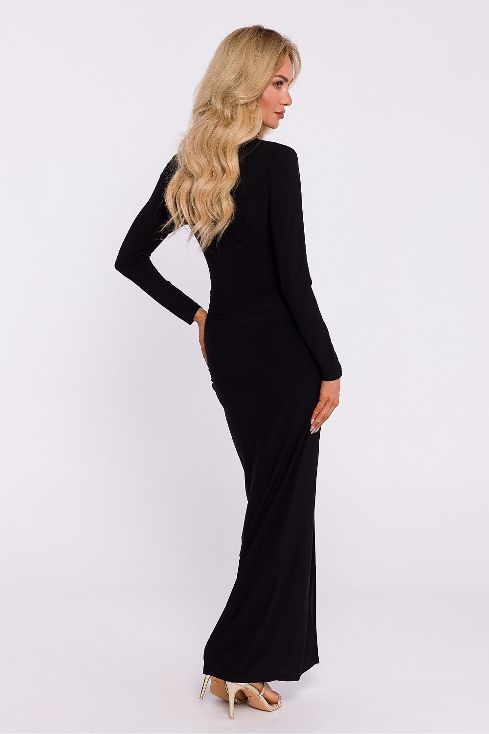 Sleek Slimming Luxurious Long Dress