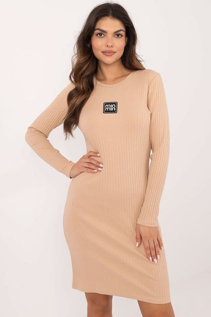 Elegant Everyday Ribbed Pencil Dress